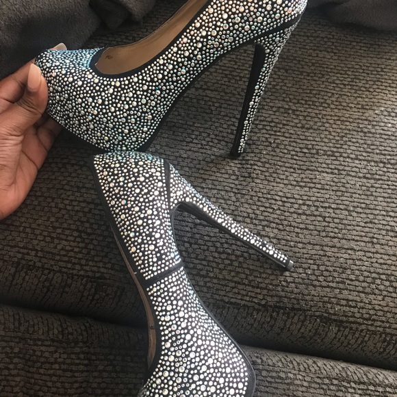Charlotte Russe diamond heels - Picture 4 of 5